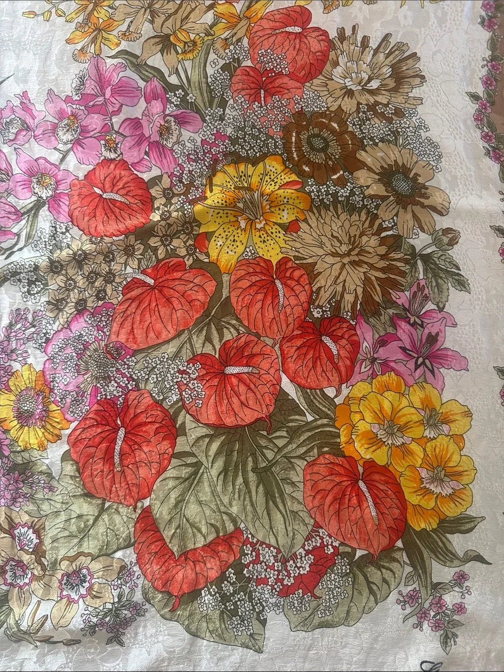 Gucci silk throw